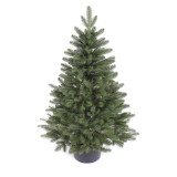 MORITZ 3D mű lucfenyő karácsonyfa cserépben - 110 cm
