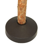 Természetes hatású lucfenyő karácsonyfa törzsön – 220 cm