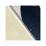 Karácsonyi mintás lábtörlő, piros, 60×90 cm