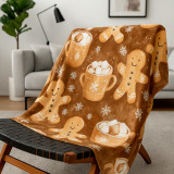 Puha plüss XL takaró – Mézeskalács