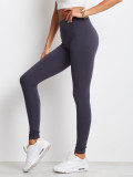 Stílusos grafitszürke színű leggings