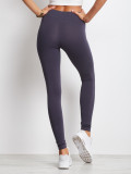 Stílusos grafitszürke színű leggings