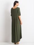 Khaki színű oversized ruha
