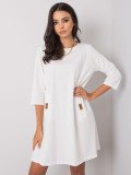 Fehér laza oversize ruha