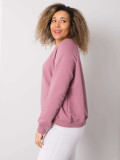 Rózsaszínű plus size pulóver