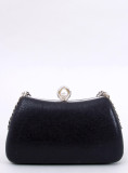 Alkalmi clutch kézitáska - fekete színű