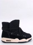 Sneakers stílusú hótaposó - fekete színű