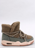 Sneakers stílusú hótaposó - khaki színű