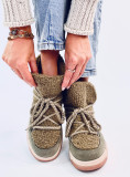 Sneakers stílusú hótaposó - khaki színű