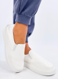 Slip-on női tornacipő - fehér színű