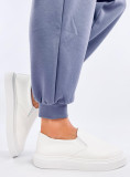 Slip-on női tornacipő - fehér színű