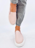 Slip-on női tornacipő - világos rózsaszínű
