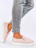 Slip-on női tornacipő - világos rózsaszínű