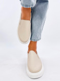 Slip-on női tornacipő - bézs színű