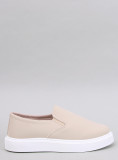 Slip-on női tornacipő - bézs színű