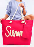 Piros színű strandtáska SUMMER