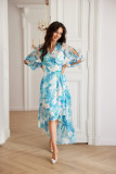 Fiorella – megkötős sifon midi ruha