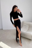 Linnea fekete színű blúz
