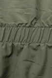 Kifordítható átmeneti parka - khaki és fekete színű