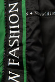Könnyű átmeneti parka FASHION - zöld színű