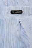 Világoskék színű zsebes nadrág THE BRAND