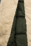 Katonaszínű parka az őszi/téli időszakra