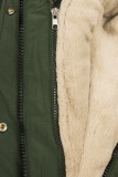 Katonaszínű parka az őszi/téli időszakra