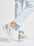 Női szürke színű sneaker rejtett sarokkal