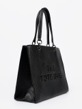 Klasszikus fekete színű shopper táska TOTE