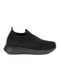 Fekete színű slip-on tornacipő