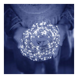 Karácsonyi fényfüzér – 200 LED, 20 m, fehér