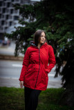 Zöld színű parka FASHION