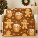 Puha plüss XL takaró – Mézeskalács