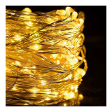 Karácsonyi fényfüzér – 200 LED, 20 m, meleg fehér