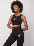 FOR FITNESS Fekete sportos szett
