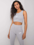 FOR FITNESS Szürke sportos szett