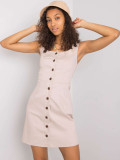 Beige gombos ruha