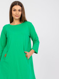Oversize zöld színű ruha