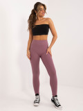 Stílusos leggings sötét rózsaszínben