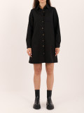 Fekete színű ingruha hosszú ujjakkal
