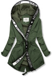 Olívazöld színű parka FASHION