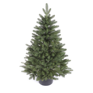 MORITZ 3D mű lucfenyő karácsonyfa cserépben - 110 cm