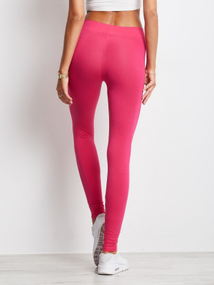 Fuksziszínű basic leggings