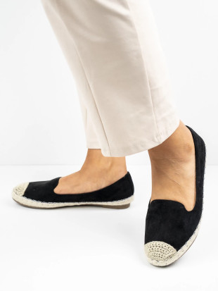 Fekete színű espadrilles SARDINIA