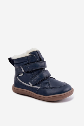 Kék bőr barefoot hócipő