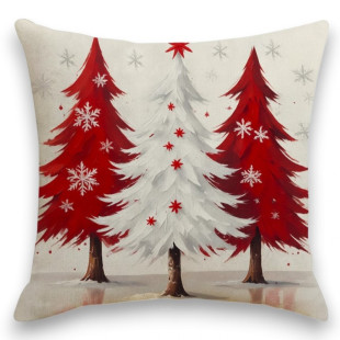 HOLY karácsonyi díszpárnahuzat, 45 × 45 cm