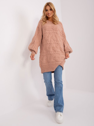 Vintage rózsaszínű oversize kötött ruha/pulóver