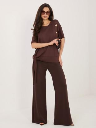 Női szett barna színben